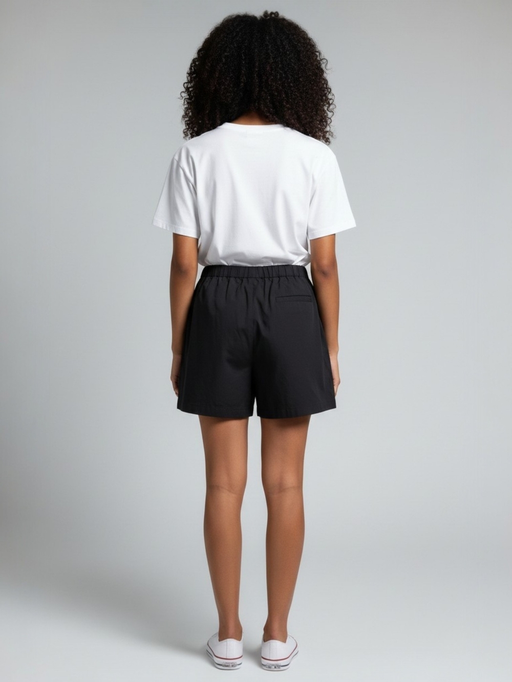 Karen Scott Black Button-Front Skort Size 10 - Picture 4 of 11